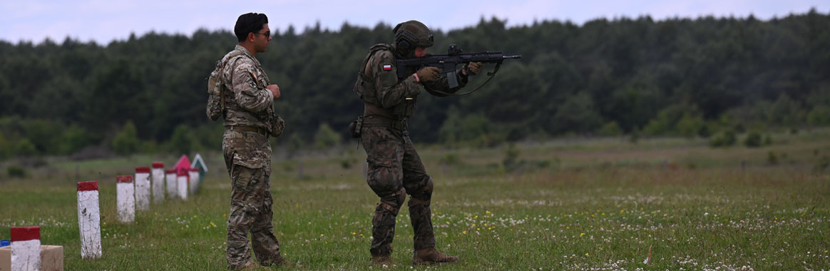 Illinois Army National Guard Trains with Polish Territorial Defence Force